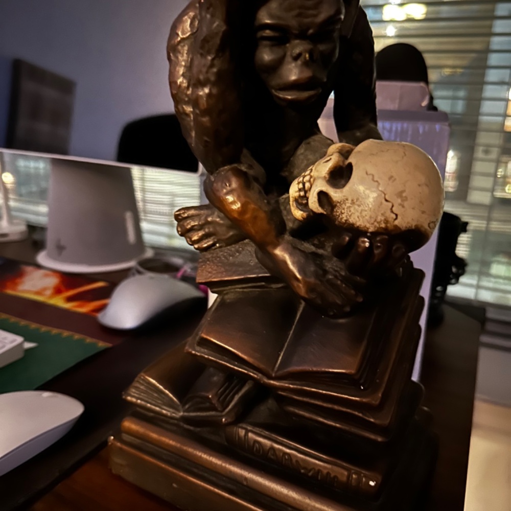 Darwin Evolution Statue - Picture 3 of 3
